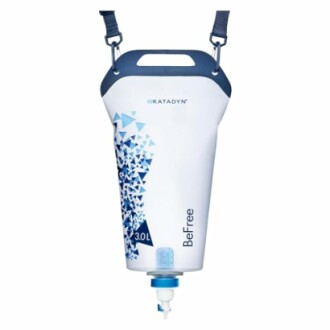 Filtre à eau Katadyn BeFree de 3 litres.